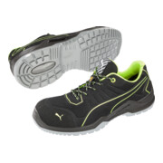 Chaussure de sécurité Fuse TC Green Low taille 40 noir/vert microfibre/mesh S1P