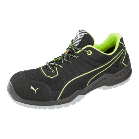 Chaussure de sécurité Fuse TC Green Low taille 41 noir/vert microfibre/mesh S1P