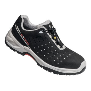 Baak Chaussure de sécurité Henk noir/gris microfibre S1P SRC ESD EN20345