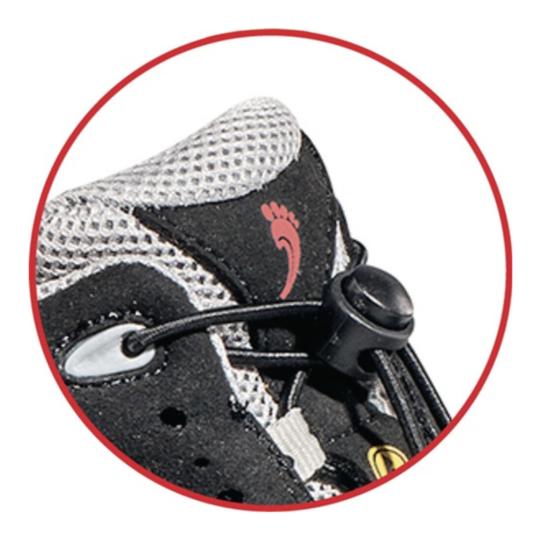 Baak Chaussure de sécurité Henk noir/gris microfibre S1P SRC ESD EN20345