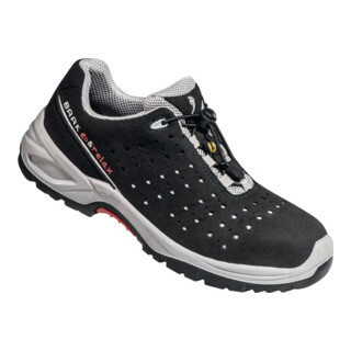 Chaussure de sécurité Henk taille 43 noir/gris microfibre perforée S1P SRC ESD E