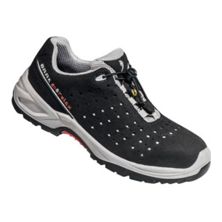 Baak Chaussure de sécurité Henk noir/gris microfibre S1P SRC ESD EN20345