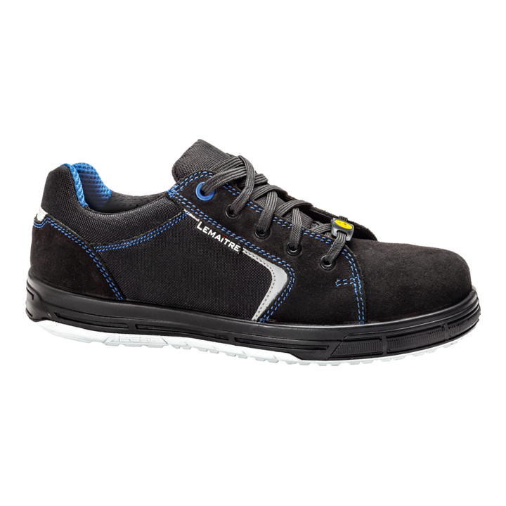 Lemaitre Chaussures Hommes Low SPACE BLUE S3 ESD SRC Cuir/Textile