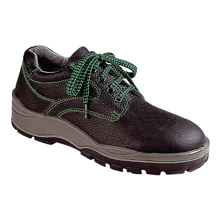 Chaussure de sécurité taille 37 noir/gris cuir fleur de vachette S3 SRA EN ISO 2