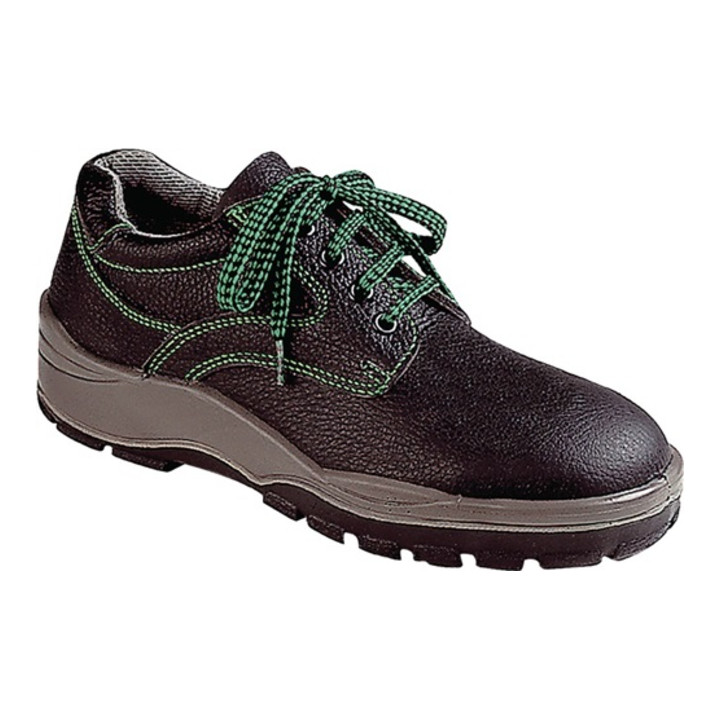 Chaussure de sécurité taille 42 noir/gris cuir fleur de vachette S3 SRA EN ISO 2