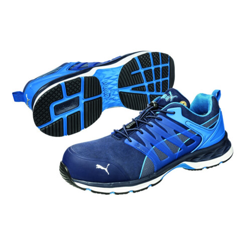 Chaussure de sécurité VELOCITY 2.0 BLUE LOW taille 41 microfibre bleue