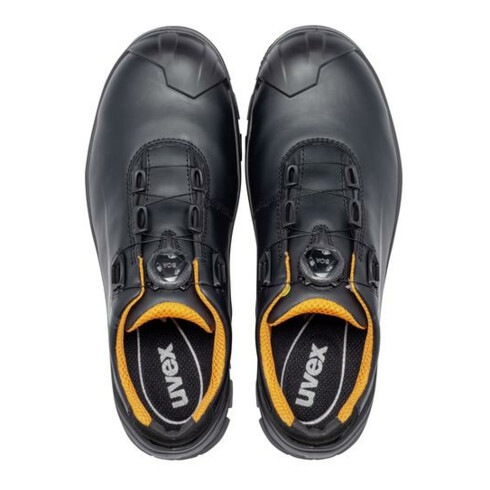 Chaussures basses de sécurité Uvex S3 HI, HRO SRC uvex 2 MACSOLE® avec BOA® Fit System, uvex xenova® plastic cap