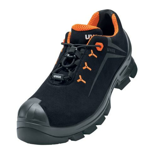 Chaussures basses de sécurité Uvex S3 HI, HRO SRC uvex 2 VIBRAM® en micro-daim, bouchon en plastique uvex xenova®.