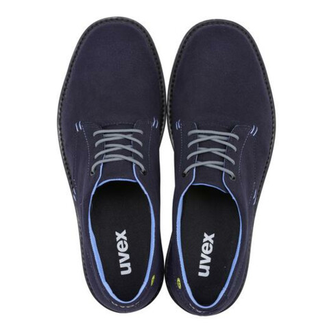 Chaussures basses de sécurité Uvex S3 SRC uvex 1 business en micro-daim, embout en acier