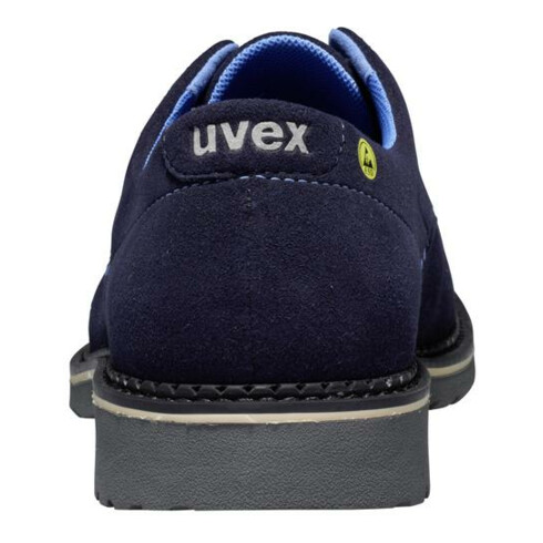 Chaussures basses de sécurité Uvex S3 SRC uvex 1 business en micro-daim, embout en acier