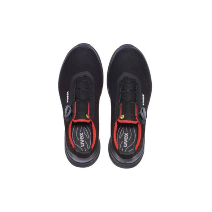 Chaussures de sécurité uvex S3 SRC uvex 1 G2 avec BOA® Fit System, embout en plastique uvex xenova®, largeur 11, taille 42