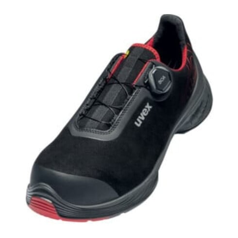Chaussures basses de sécurité Uvex S3 SRC uvex 1 G2 avec BOA® Fit System, uvex xenova® plastic cap