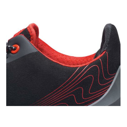 Chaussures basses de sécurité Uvex S3 SRC uvex 1 G2 en micro-daim, bouchon en plastique uvex xenova®.