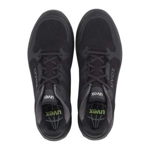 Chaussures basses de sécurité Uvex S3 SRC uvex 1 sport en micro suède, bouchon en plastique uvex xenova®.