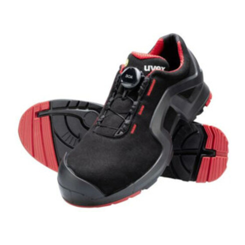 Chaussures de sécurité Uvex S3 SRC uvex 1 x-soutien renforcé en micro-daim, bouchon en plastique uvex xenova®.