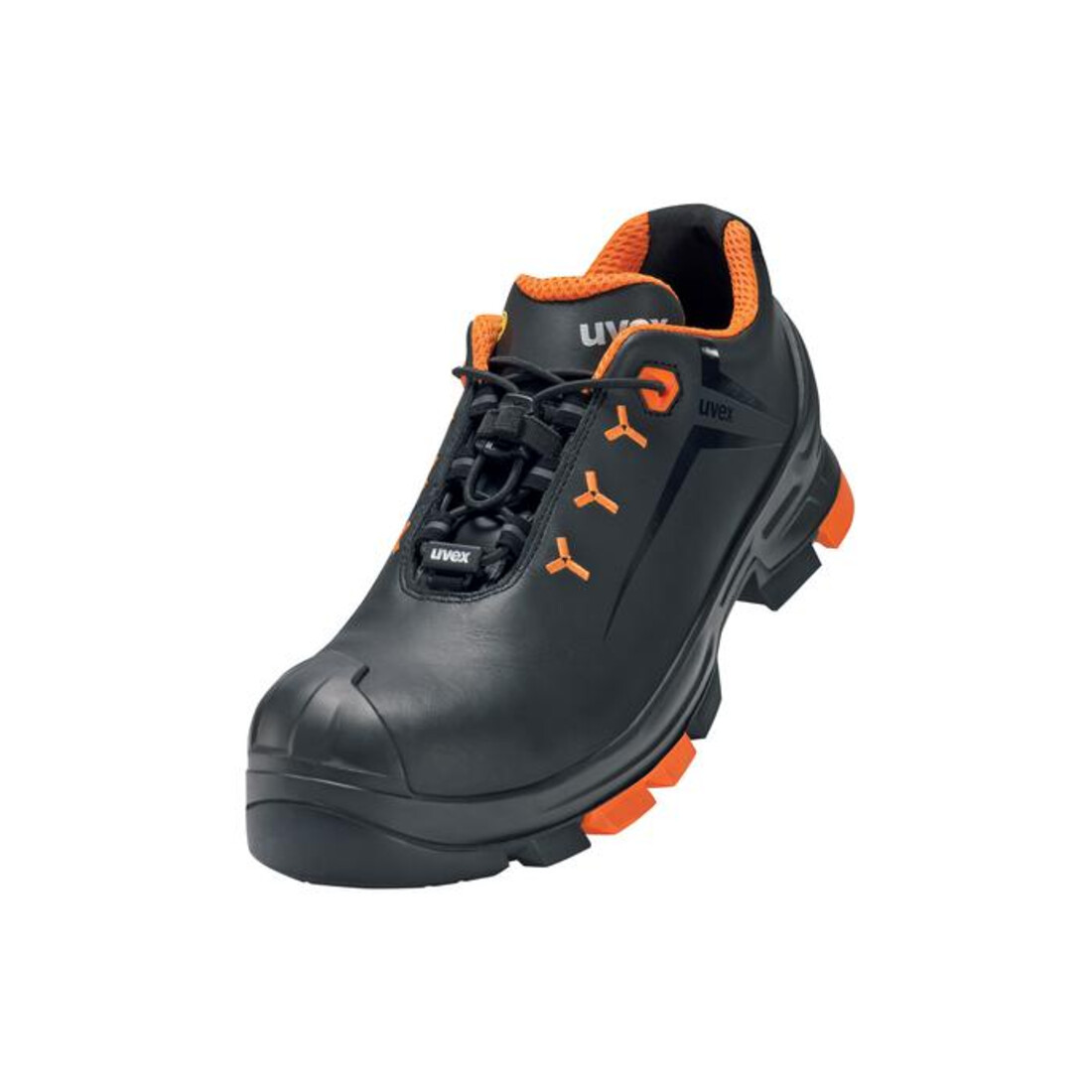 Chaussures basses de sécurité Uvex S3 SRC uvex 2 en cuir, bouchon en plastique uvex xenova®.
