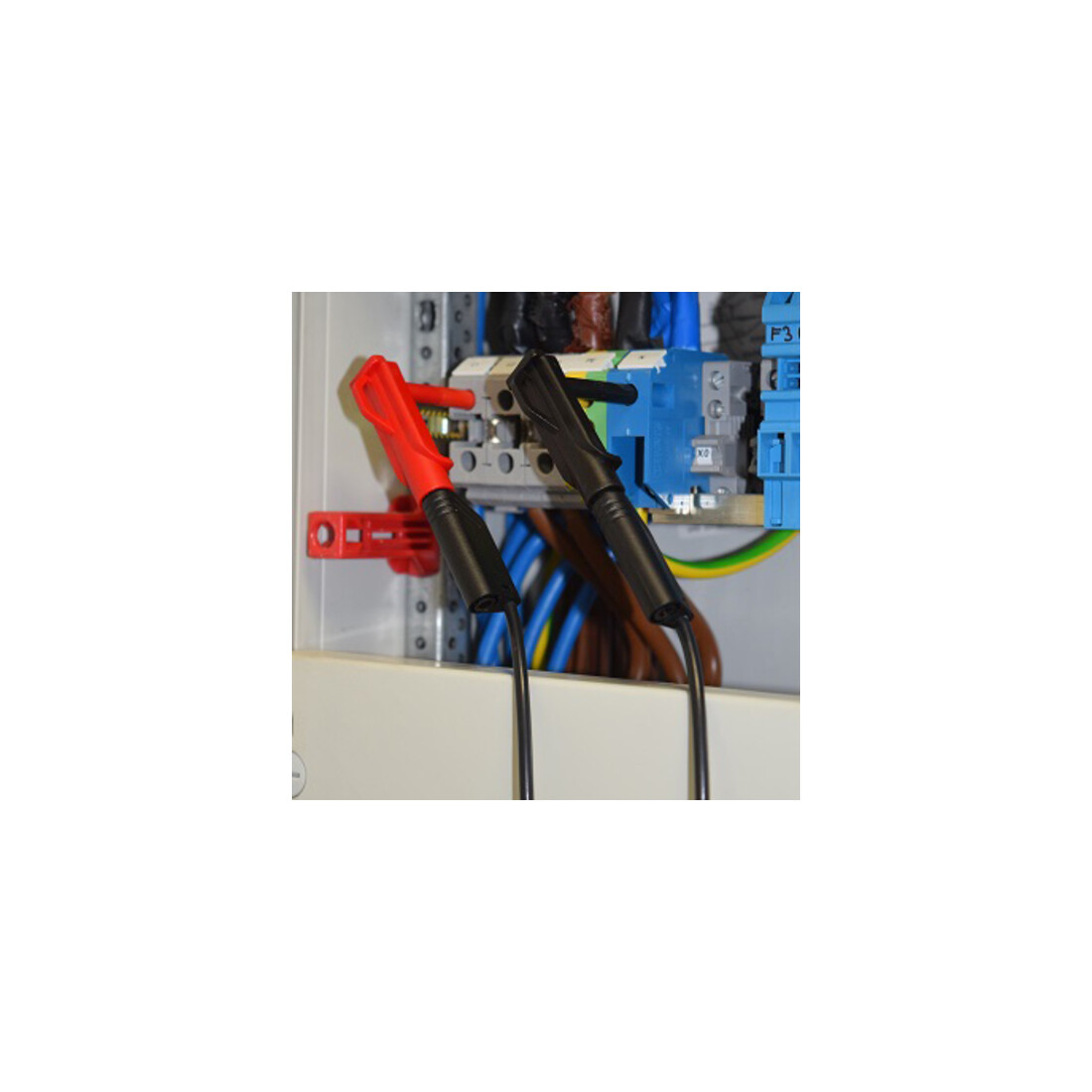 Chauvin Arnoux Magnetmeßspitzen-Satz rot und schwarz P01103058Z