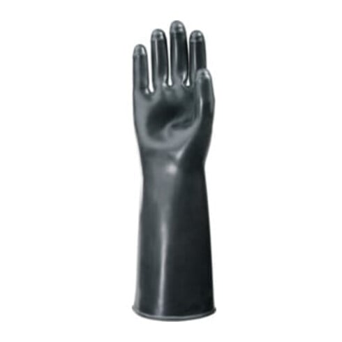 KCL Handschuhe Butoject 898 schwarz Chemikalienschutz mit Rollrand