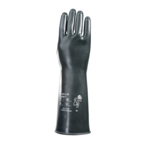 Chemiehandschuh Butoject 898 Gr.8 schwarz EN 388,EN 374 Kat.III