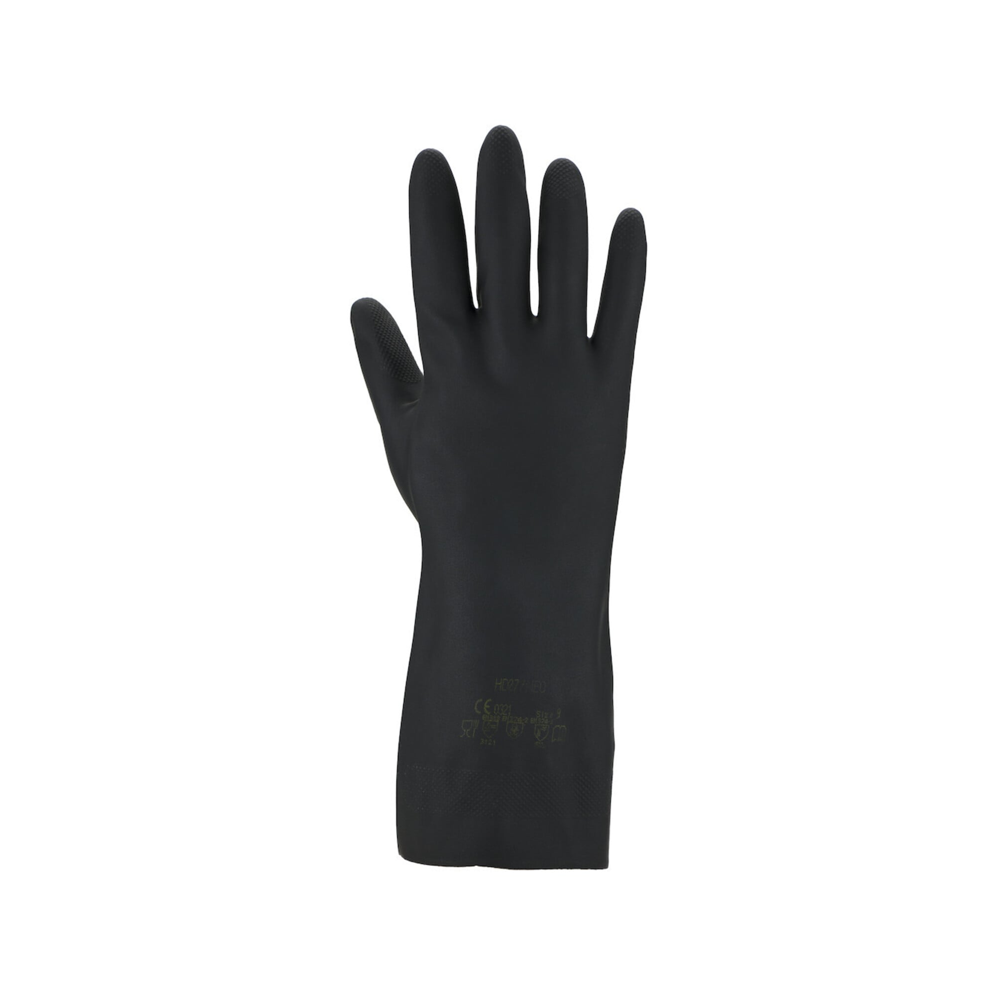 Chemiehandschuh Gr.8 schwarz EN 388,EN 374 Kat.III ; Asatex