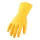 Leipold + Döhle Haushaltshandschuhe Latex gelb EN388/374 Kat. II-1