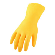 Leipold + Döhle Haushaltshandschuhe Latex gelb EN388/374 Kat. II