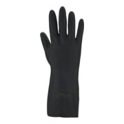 Chemiehandschuh Gr.9 schwarz EN 388,EN 374 PSA III ASATEX