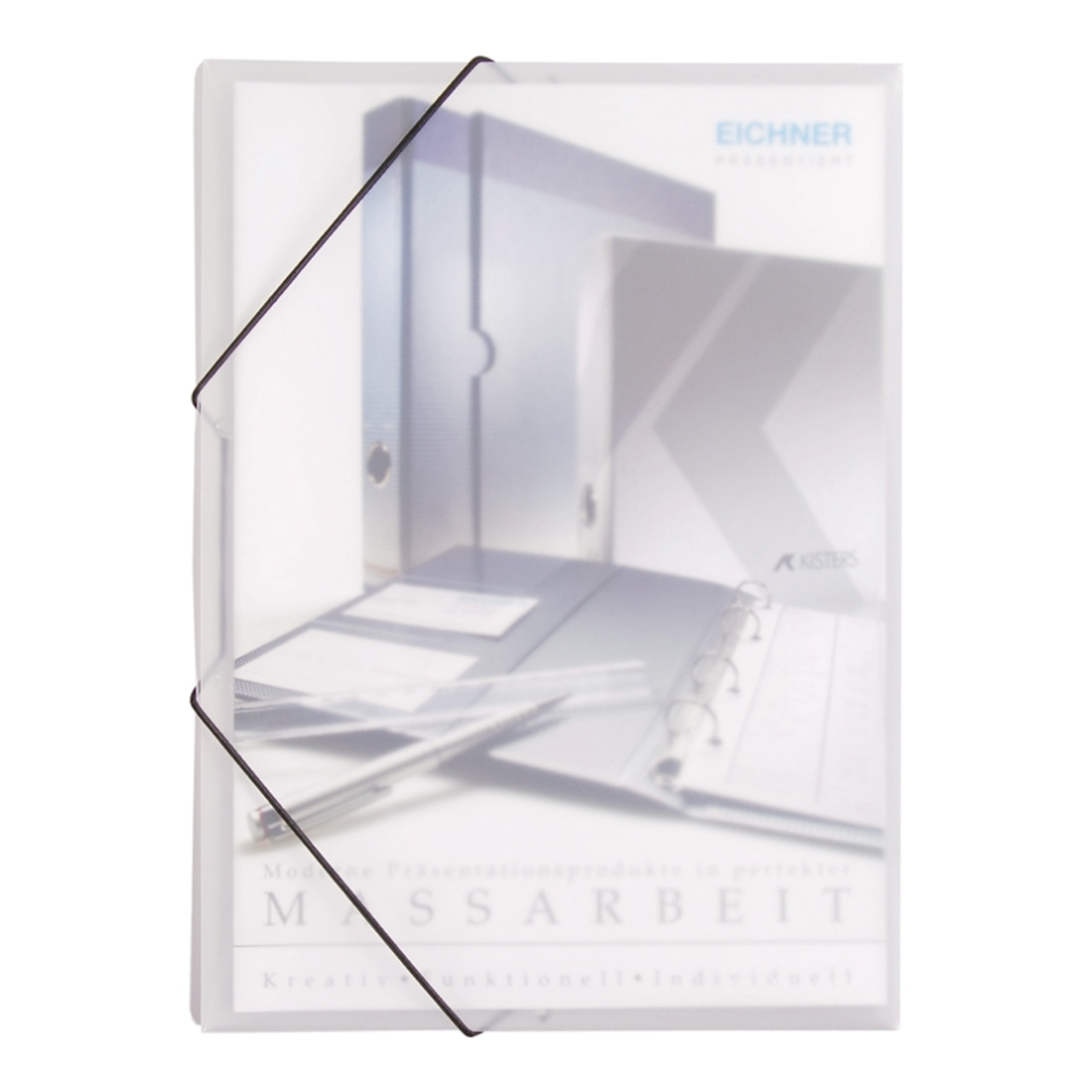 Eichner Chemises PP A4 avec 3 rabats et élastique d’angle