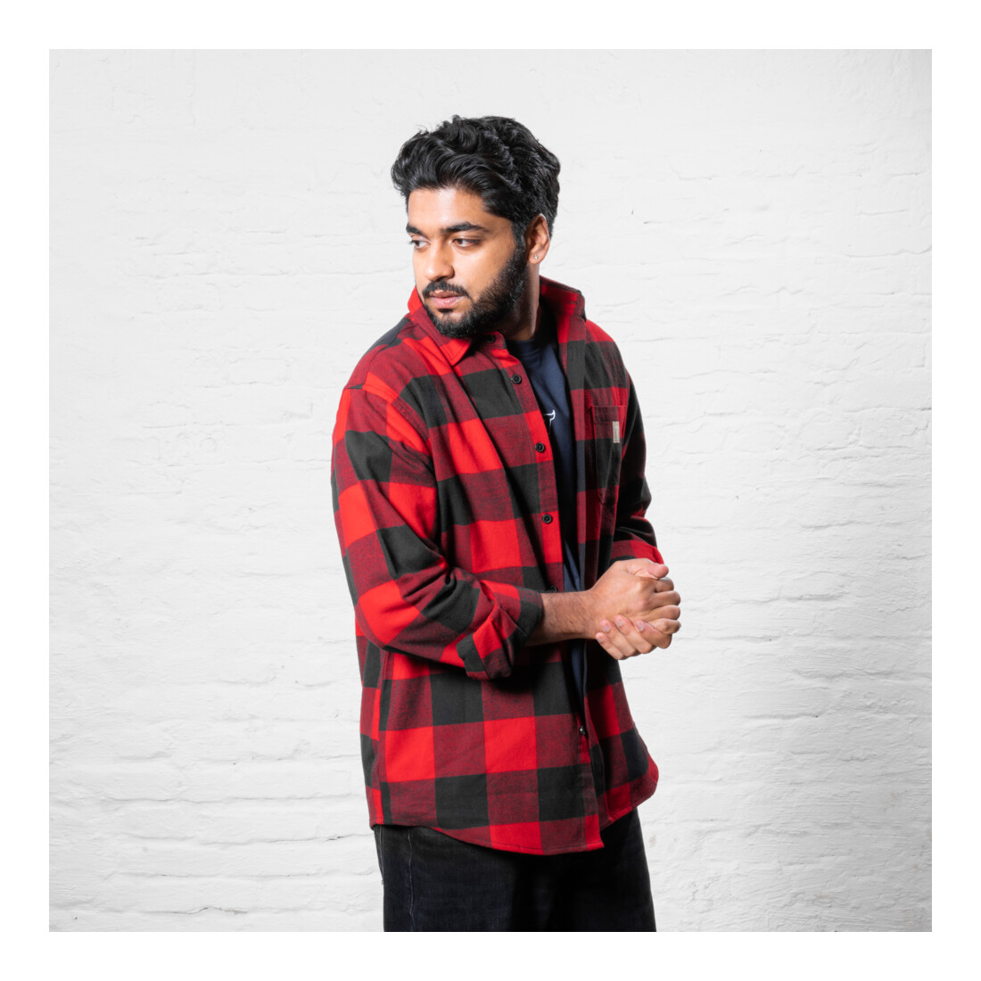 Chemise en flanelle STIER Heavy bci coton