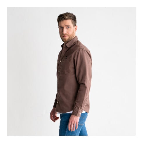 Chemise en toile canvas STIER Heavy Work bci cotton