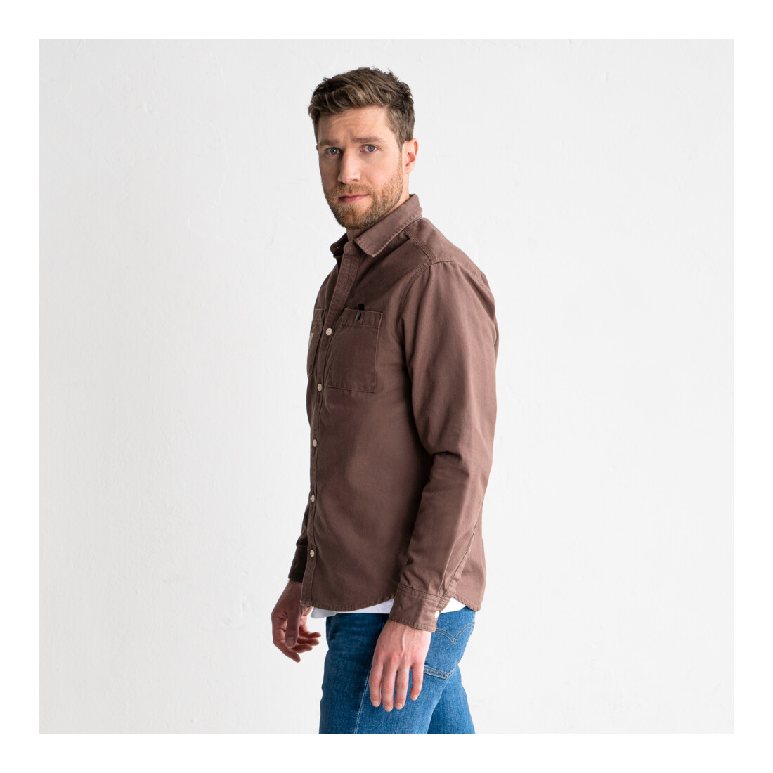 Chemise en toile canvas STIER Heavy Work bci cotton