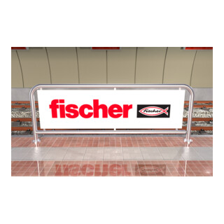 Cheville à douille fischer TA, acier électrozingué, avec vis