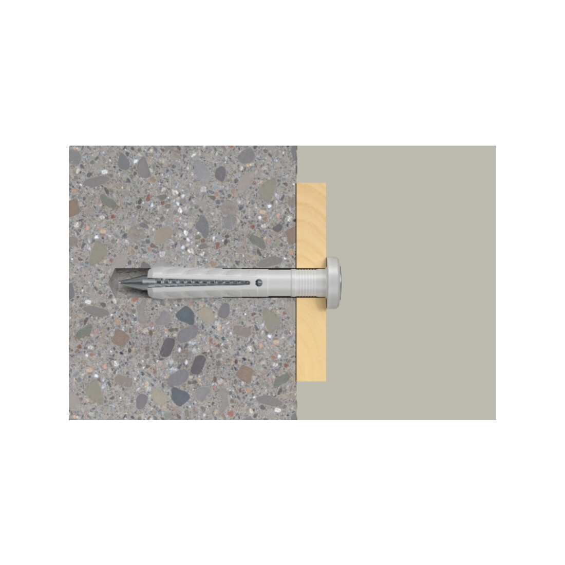 fischer clou N à tête plate