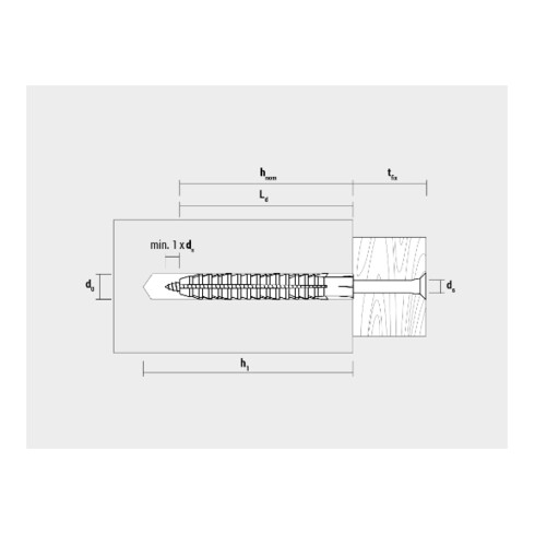 Goujon standard CELO FL long