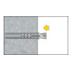 Cheville Nylon Ø 5 Ref. F (100 pcs) CELO