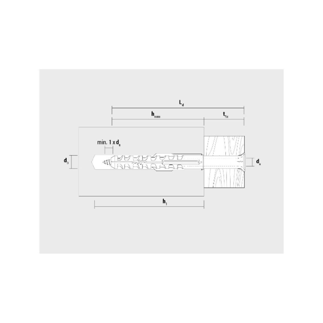Ancrage multifonctionnel pour cadre CELO MFR SB 10 SSKS, collet fraisé, vis hexagonale avec rondelle, galvanisé.