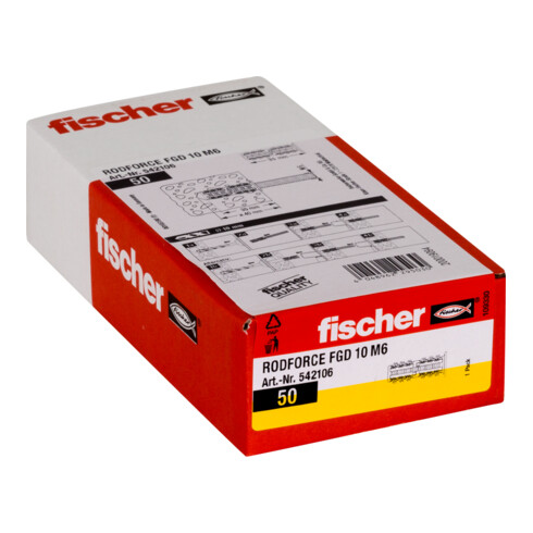 Chevilles à tige filetée Fischer  RODFORCE FGD