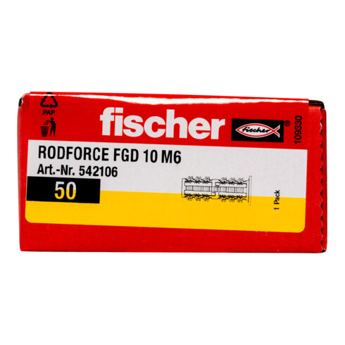 Chevilles à tige filetée Fischer  RODFORCE FGD