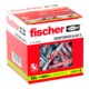Cheville tous matériaux fischer DUOPOWER 6x50 S avec vis fischer-4