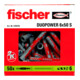 Cheville tous matériaux fischer DUOPOWER 6x50 S avec vis fischer-5