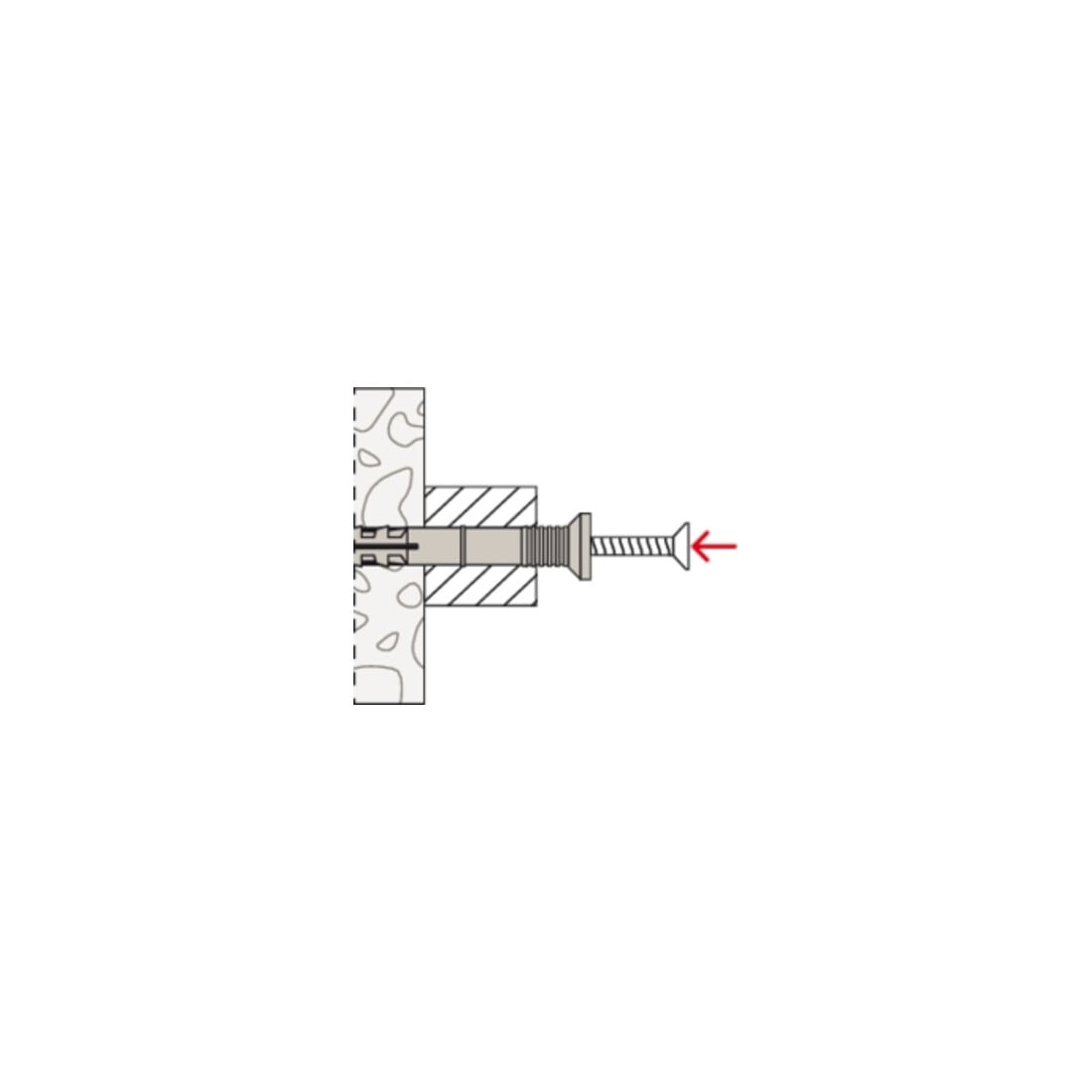 Chevilles à clou fischer N 5x30/5 S
