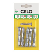 Chevilles métalliques creuses CELO Blister HRM 5-32 WH