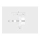 Chevilles métalliques creuses CELO Blister HRM 5-32 WH-2