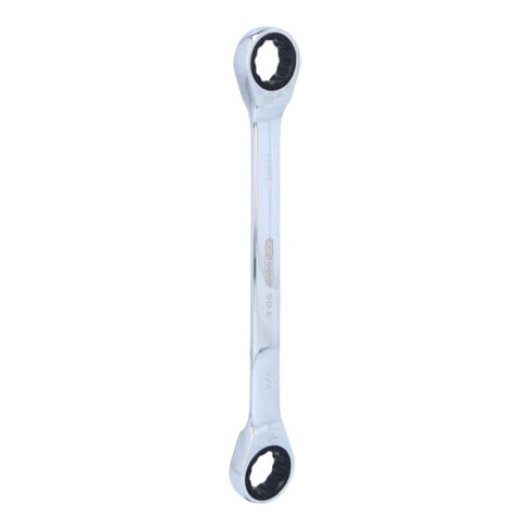 KS Tools Chiave poligonale doppia a cricco GEARplus, pollici