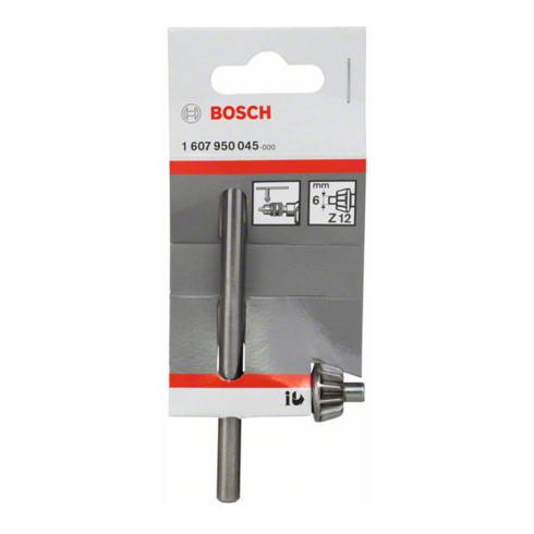 Bosch Chiave di ricambio per mandrino per trapano a corona dentata S2 D, 110mm 40mm 6mm