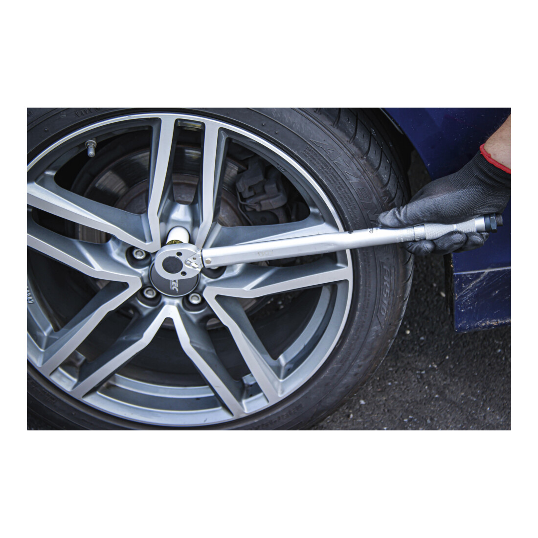 BGS Chiave dinamometrica con adattatore e prolunga, 12,5mm 28 - 210 Nm