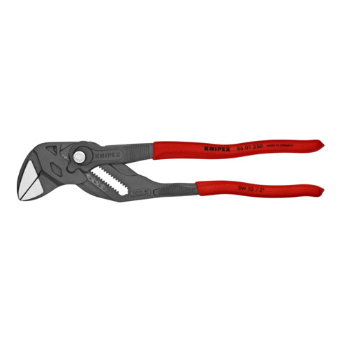 KNIPEX Pinza chiave L=250mm bonderizzata nera, rivestimento in plastica