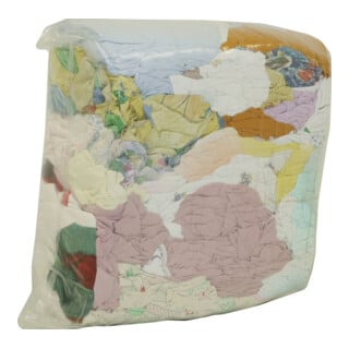 Chiffon de nettoyage tricoté BT coton multicolore ELOS