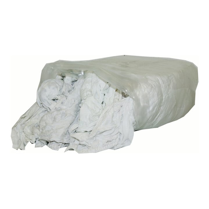 Chiffon de nettoyage tricoté Elos WT I coton blanc pur
