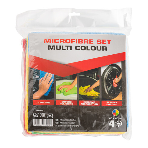 Chiffon microfibre coloré 40 x 40 cm